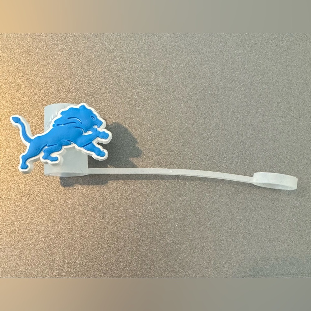 Detroit Lions straw topper